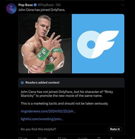 john cena onlyfans leaks|John Cena OnlyFans